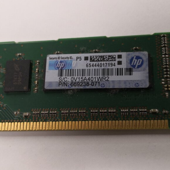 Lot of 4 Used Micron 4GB PC3-12800U-11-13 Ram Kit. - Picture 7 of 13